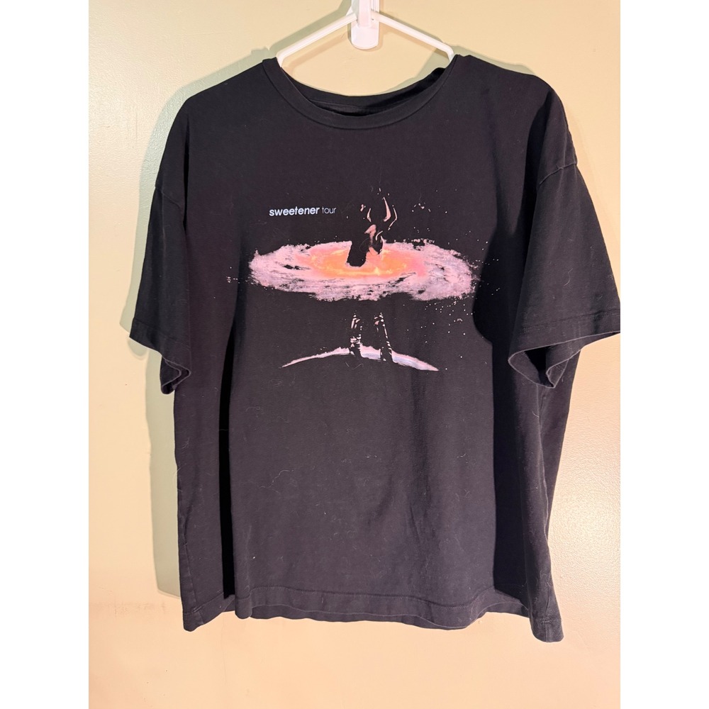 Ariana Grande Sweetener Tour 2019 Black Graphic T-Shirt Concert Merch Medium
